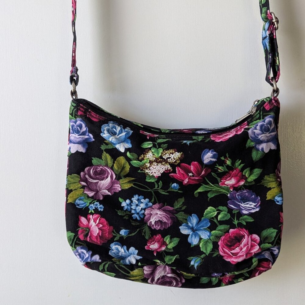 Floral Crossbody Bag Purse - Picture 3 of 12